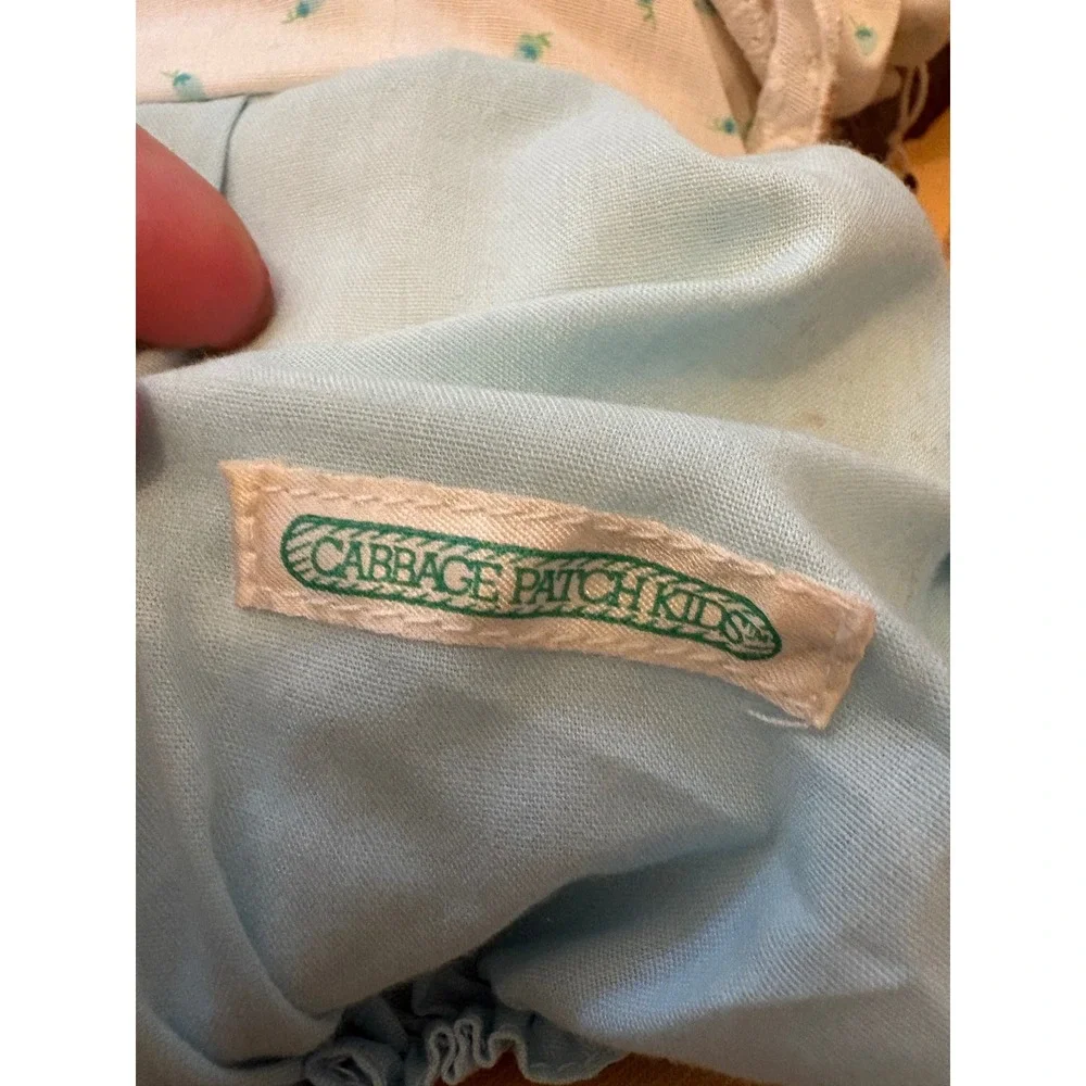 Cabbage Patch Kids Preemie Doll Unisex 14in Blue White Vintage 1984 Coleco Tag